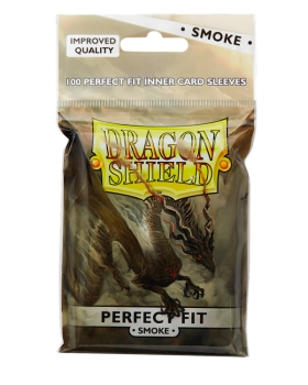 Dragon-Shield-perfect-fit-inner-sleeves-standard-size-smoke-100-Sleeves